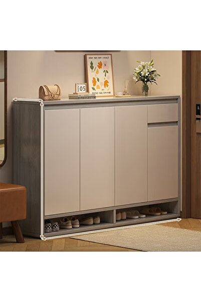 NKX Premium High Quality Shoe Cabinet with Multifunctional Drawers 140CM