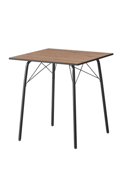 DacEnergy Dining table, artisan oak / black, 70x70x75 cm, NALAK TYPE 1