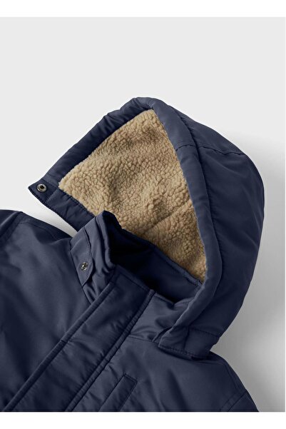 name ıt Coat Navy Blue