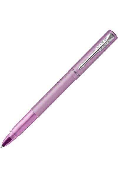 Parker قلم حبر جاف Vector XL بلون أرجواني معدني، رأس متوسط (طراز 2159783Z)