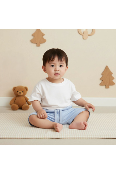 Juniors Solid Shorts with Drawstring Closure and Pockets