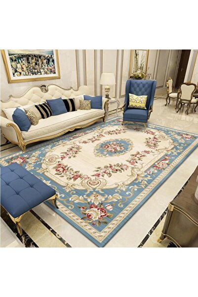 CozyhomeVIP Persian Style Printed Rug for Living Room & Bedroom