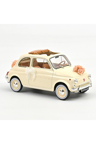Norev Fiat 500 L 1968 Cadou de nuntă Ivory 1:18
