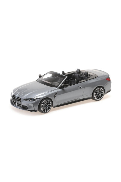 Minichamps Macheta auto, BMW M4 CABRIOLET – 2021 – GRI METALIZAT 1:18
