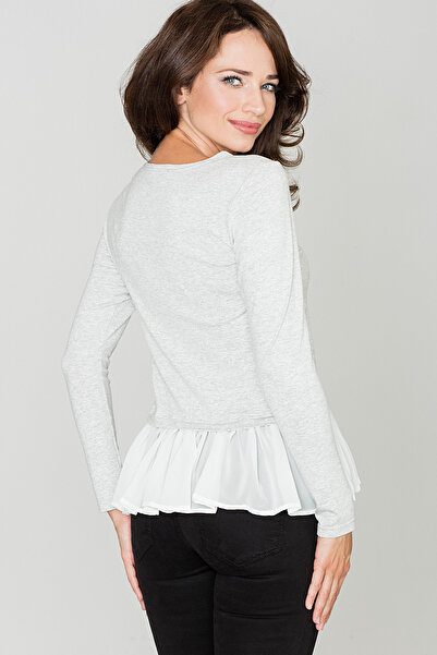 Figl Blouse K269 Light Grey L