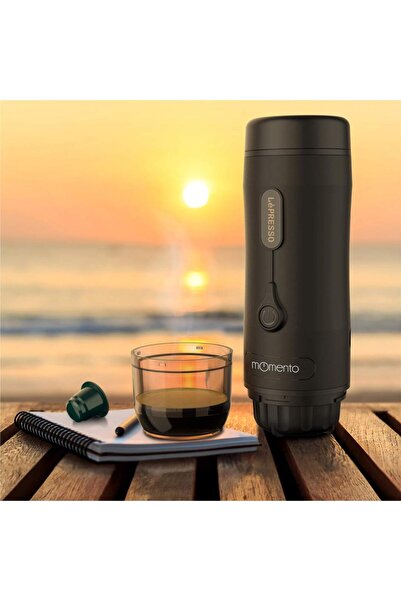 Lepresso Momento 2.0 Portable Espresso Coffee Machine 75 W - Black