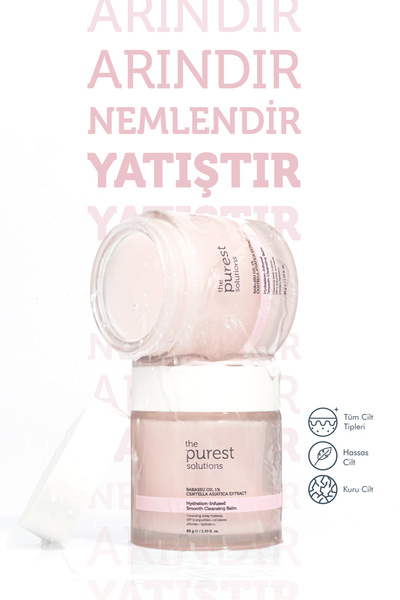The Purest Solutions Kuru-Lekeli Ciltler • Çift Aşamalı Temizlik & Leke Karşıtı Fondöten Seti (Açık/Orta Ton)