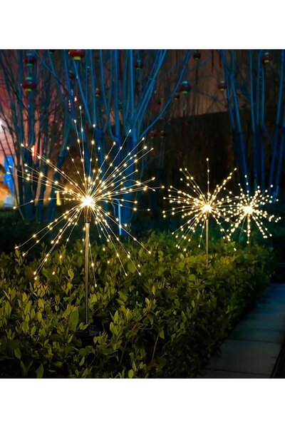 Brokoli Home 2 li 40 Tel 120 Led Güneş Enerjili 8 Mod Solar Animasyonlu Bahçe...