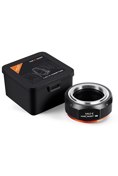 K&F CONCEPT Manuel Lens Adaptörü / M42 - Sony E Mount uyumludur.Pro Serisidir