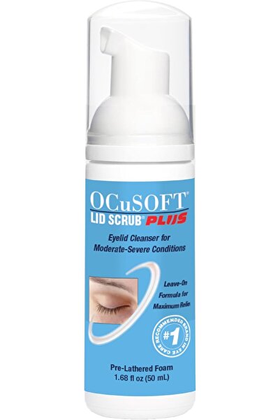 OCUSOFT Lid Scrub PLUS Foam - Instant Foaming Eyelid & Eyelash Cleanser, Extr...