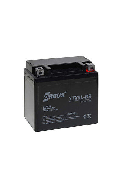 ORBUS YTX5L-BS MOTOSİKLET AKÜSÜ