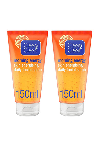 Clean & Clear قطعتين من مقشر يومي للوجه لتنشيط البشرة 150 مل