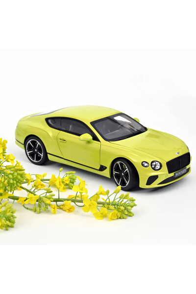 Norev Macheta auto, Bentley Continental GT 2018 Rhadium - Ediție limitată 200 buc. 1:18