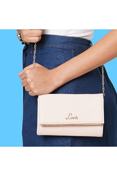 Lavie Women's Small Handbag - Off White Pearl Clutch