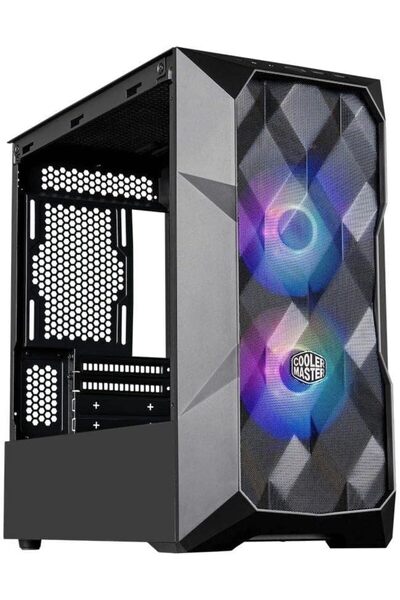 Cooler Master TD300 Mesh White Micro-ATX Tower PC Case