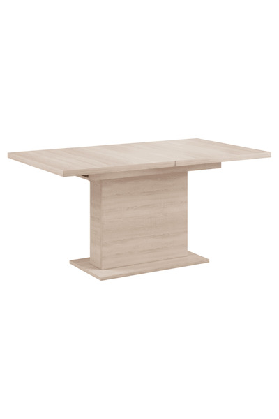 DacEnergy Extendable dining table, sonoma oak, 160-200x90 cm, BOBA