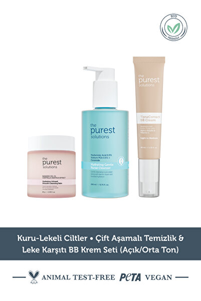 The Purest Solutions Kuru-Lekeli Ciltler • Çift Aşamalı Temizlik & Leke Karşı...