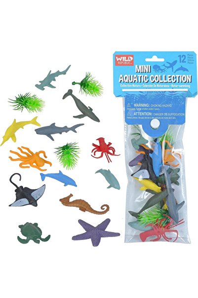 Wild Republic Mini Su Dünyası Koleksiyonu 15 parça 22117