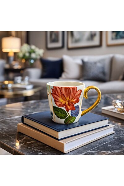 Onedekor Single Luxury Grand Flower Mug 250ml