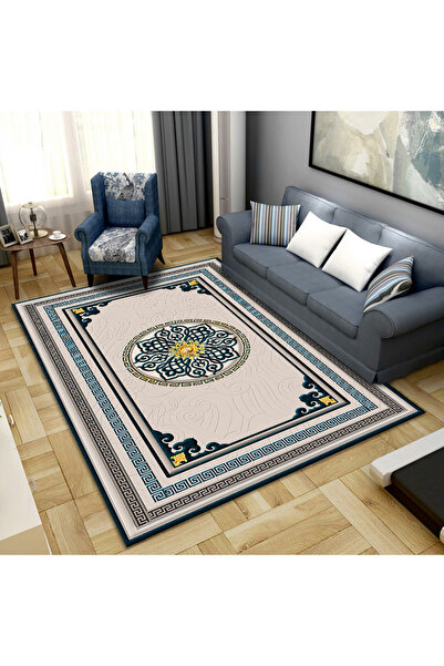 CozyhomeVIP Persian Style Printed Rug for Living Room & Bedroom