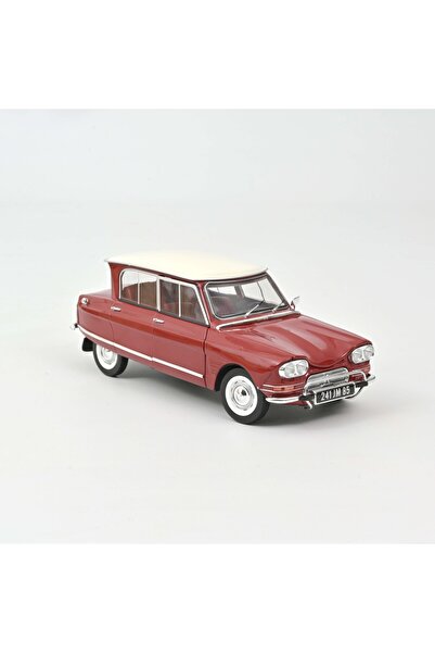 Norev Macheta auto, Citroen Ami 6 Club 1968 - Corsaire Red 1:18