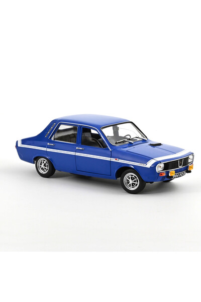 Norev Macheta auto, Renault 12 Gordini without bumpers 1971 Bleu-de-France Blue 1:18