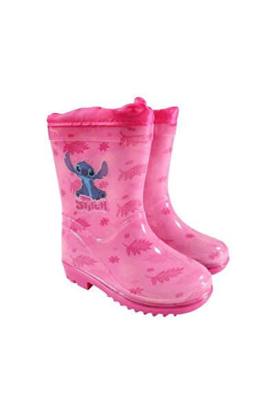 Stitch Cizme de ploaie cu șnur, roz, Happy,