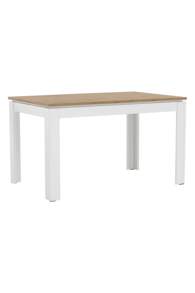 DacEnergy Folding table, white/wotan oak 135-184x86 cm, VILGO