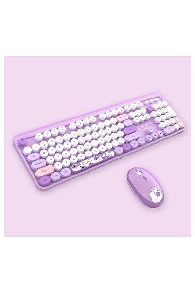 Mi7a Kablosuz Klavye Ve Mouse Seti (Notebook Pc Uyumlu 104 Tuşlu)