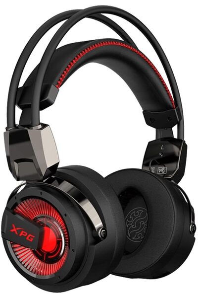 XPG PRECOG Gaming Headset with Microphone, Hi-Fidelity Dual Drivers, Virtual 7.1 Surround