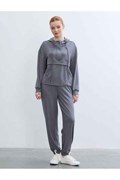 BGN workshop Fermoar din viscoză + hanorac cu glugă tricou