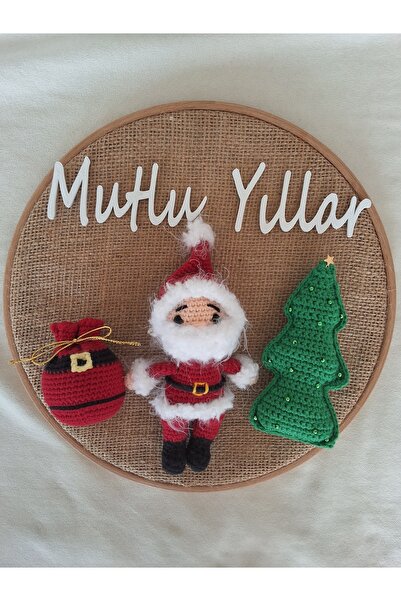 İLAYCA STORE Yılbaşı Noel Baba Kapı Süsü