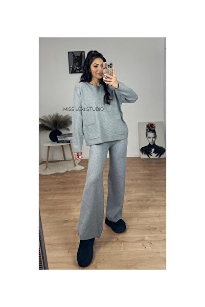 MISS LEXI STUDIO Knitted set consisting of blouse + pants