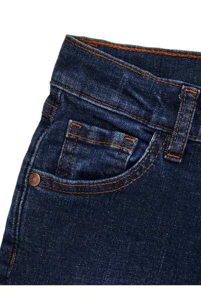 Guess Pantaloni scurți din denim elastic pentru băiat, cu croiala normală