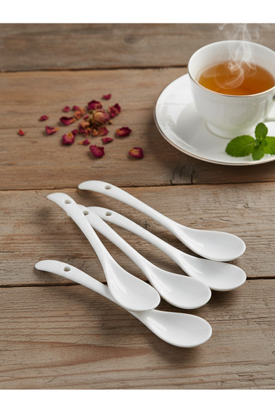 Genel Markalar Lüx Porselen 6'lı Çay Kaşığı