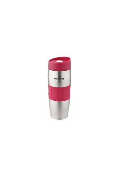 Klausberg Stainless steel thermos, capacity 0.4L, with colored ornament,