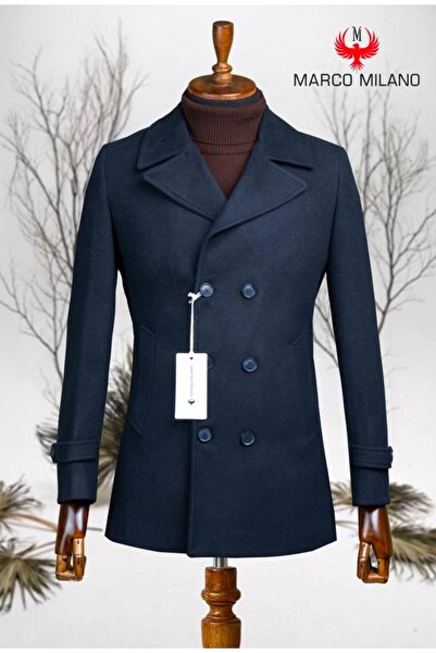 marco mılano Men's coat, Slim Fit,