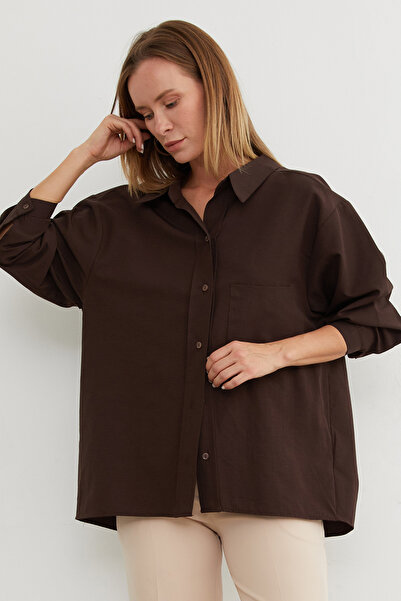 Fulla Moda Βασικό πουκάμισο μονής τσέπης