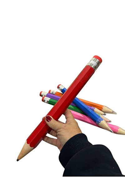 EREN قلم رصاص ملون كبير الحجم 33 سم