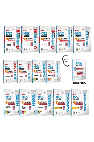 Karakutu Yayınları 2026 KPSSnin Kara Kutusu GY-GK ÖSYM Çıkmış Soru Bankası AL...