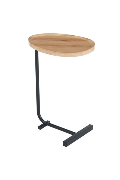DacEnergy Side table, oak/black, ABERY