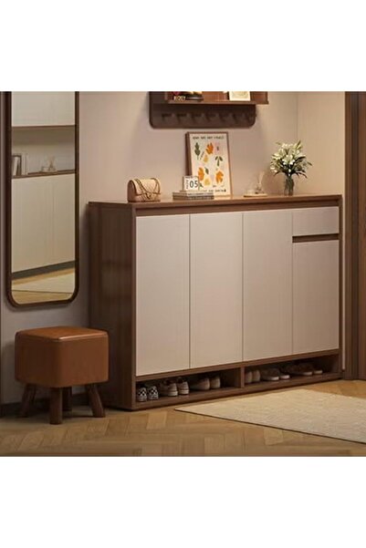 NKX Premium High Quality Shoe Cabinet with Multifunctional Drawers 120CM