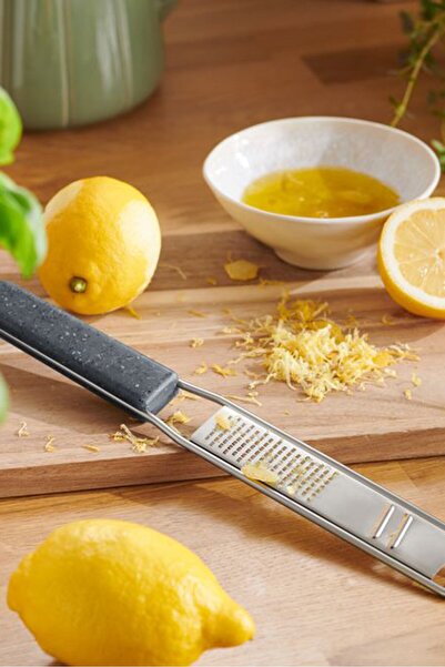 Tchibo 2 In 1 Grater Stainless Steel, Grey