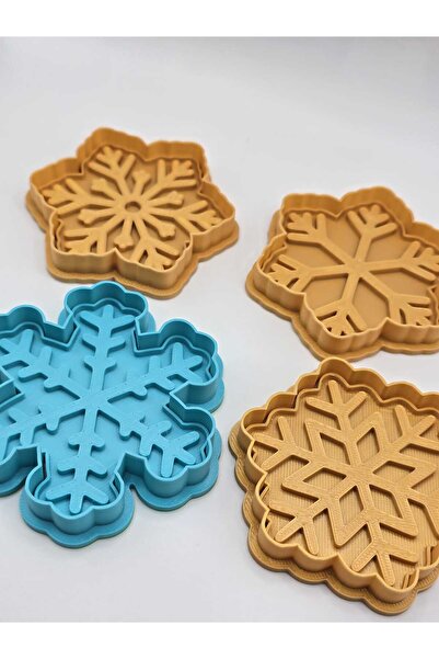 SOLAREA Kar Tanesi Kurabiye Kalıbı