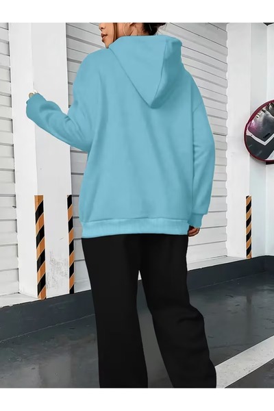 Flaubert -Women's Printed 00 Oversized Sweatahirt - Sweatpants 2-Piece Set