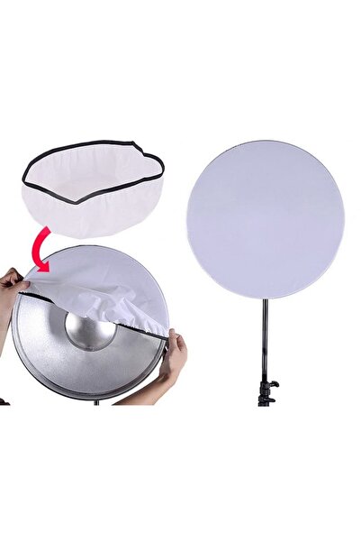 Visico Diffuser Beauty Dish Silver DF-505 For Reflector