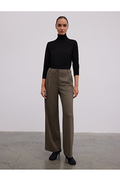 BGN workshop بنطلون كازاياجي واسع ذو نقشة