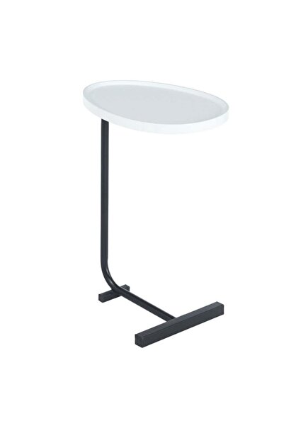 DacEnergy Side table, black/white, ABERY