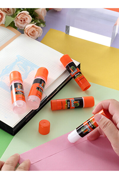 Lawazim Snail Glue Stick 5pcs - Washable All Purpose Glue for School and Crafts