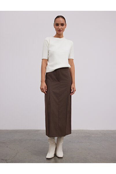 BGN workshop FUSTA MAXI PLIATA PE SPATE, AMESTEC DE VISCOZĂ